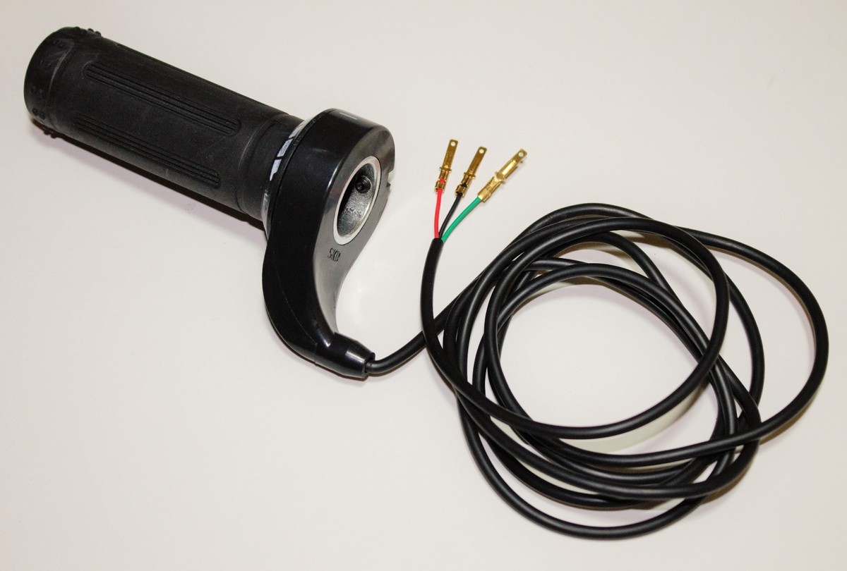 24V 36V 48V Twistthrottle Grip For E-Bike Electric Scooter Speed Handlebar Sets - Foto 5