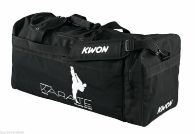XXL KWON Tasche KARATE Kampfsport Sporttasche LARGE Trainingstasche schwarz L