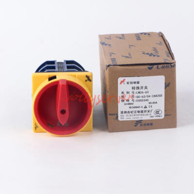1PC New Switch Power Cut-off LW26GS-63/04-2 63A Small Machine Load Disconnect