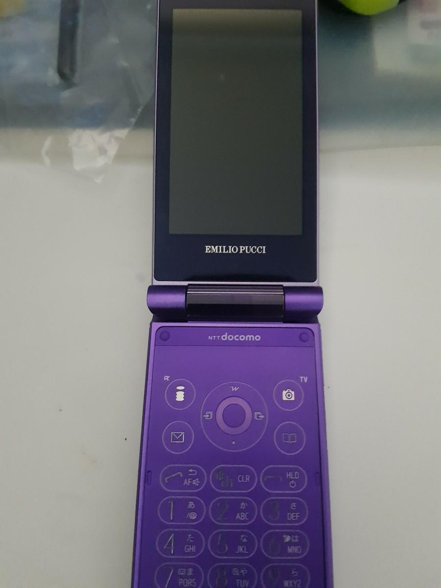 docomo STYLE series SH-08B　EMILIO PUCCI Emilio Pucci 🔸️Designer Phone 🔸️Ntt Docomo 🔸️ Sh-08b