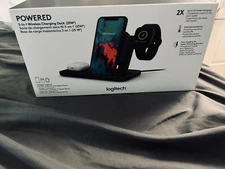 Logitech 950000026 Wireless Charging Dock - Graphite
