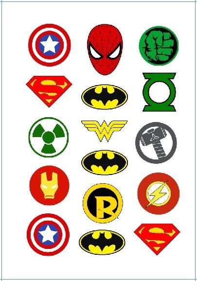 List Of Superhero Symbols
