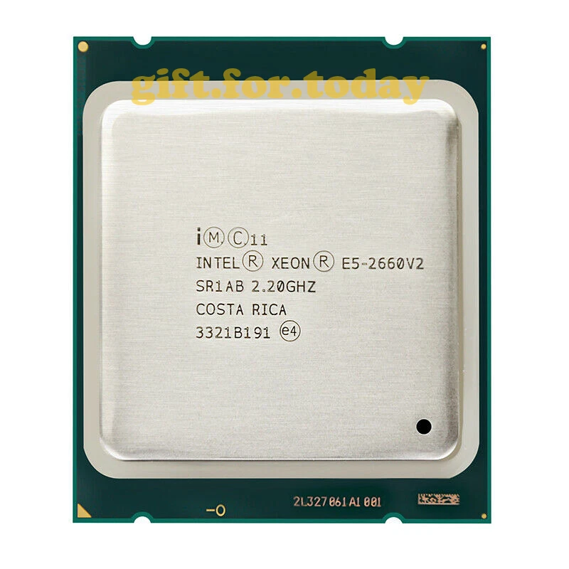 Intel Xeon E5-2660 V2 SR1AB 25MB Cache 2.2GHz 10-Core Server CPU LGA-2011 95W - Image 4 of 4