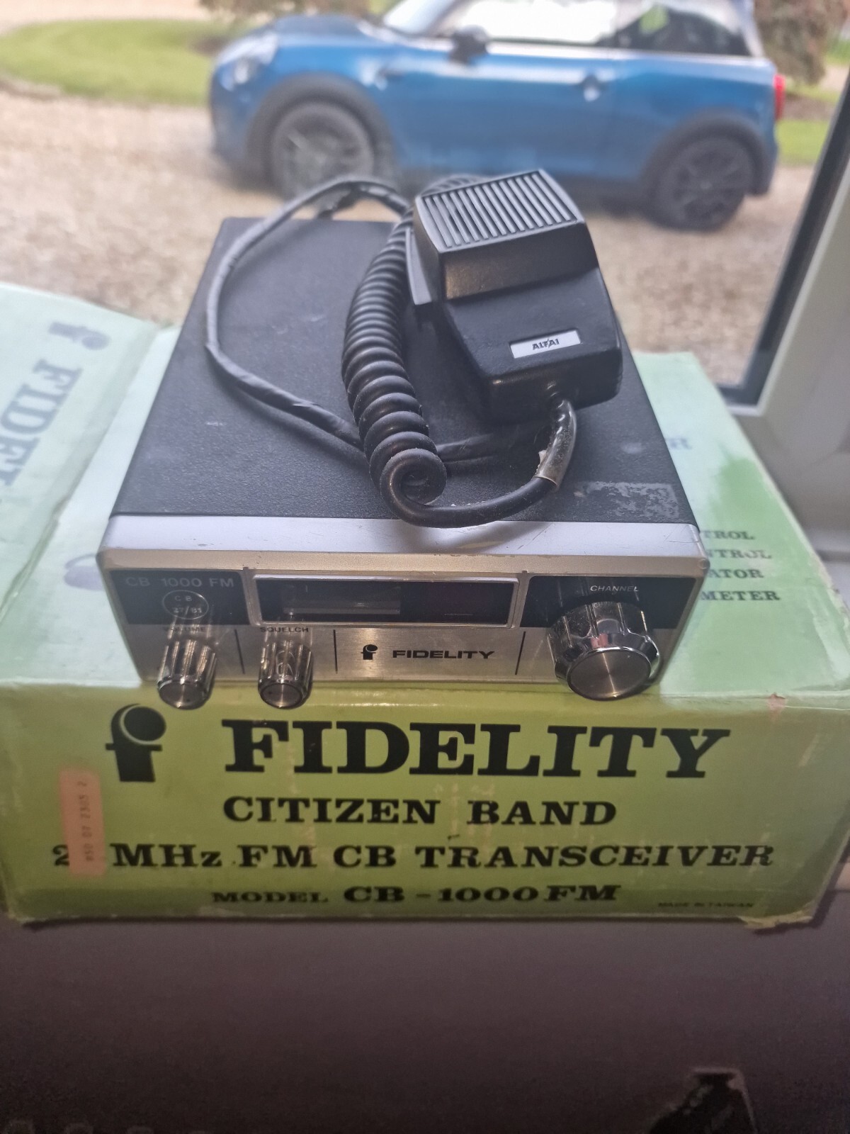 Boxed Fidelity fm cb radio used eBay
