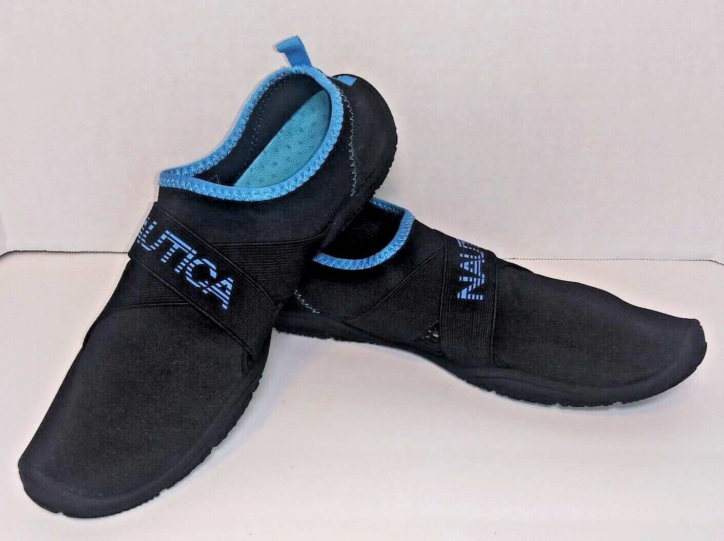 Nautica Rawan Breathable Water Beach Sand Shoes Black u0026 Aqua Women's Size  11 | eBay