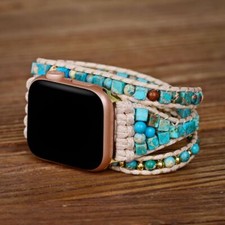 Boho Watch Band for Apple Watch 10 9 8 7 6 5 4 3 38 44 49 45 41mm iWatch Strap