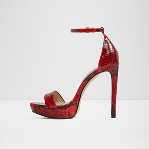 red sandals aldo