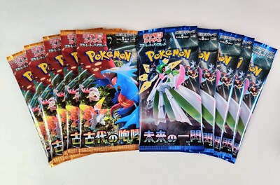 pokemon future flash chase cards Pokemon Card sv4M Scarlet & Violet Future Flash Booster Box (30Pack 150PCS) Factory Sealed