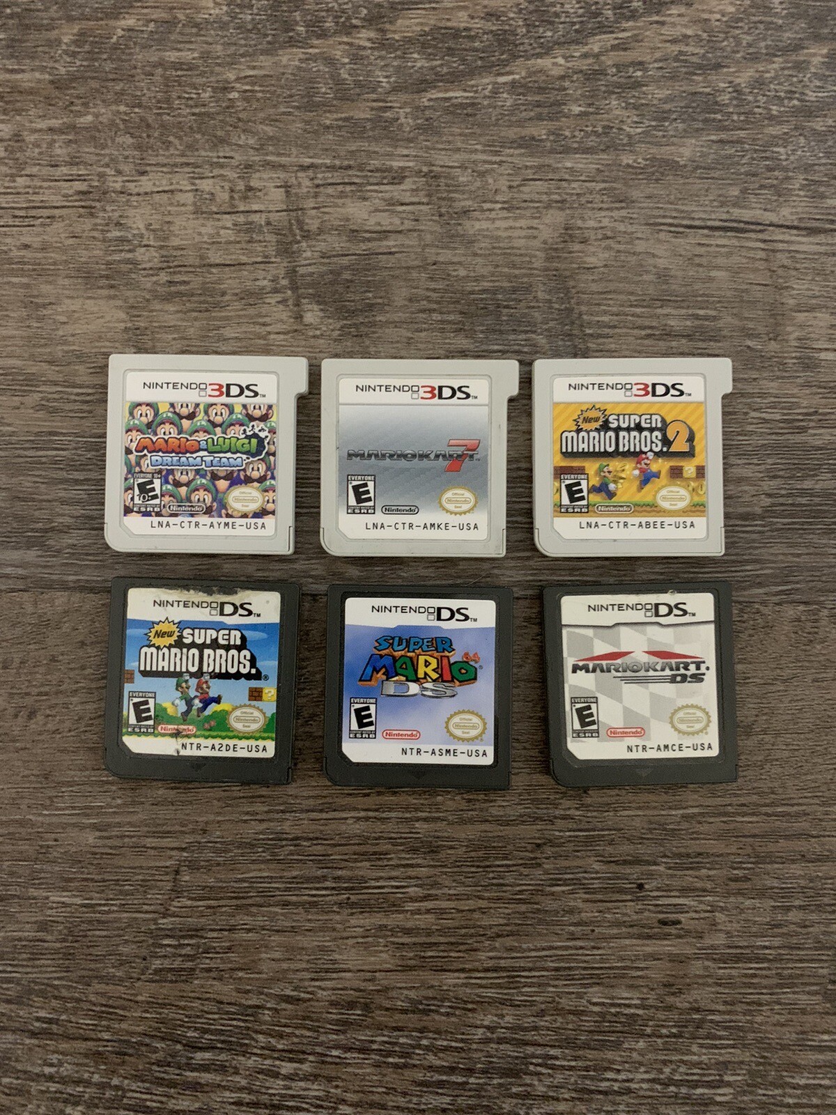 Lot of 6 Nintendo 3DS/DS Super Mario Games eBay