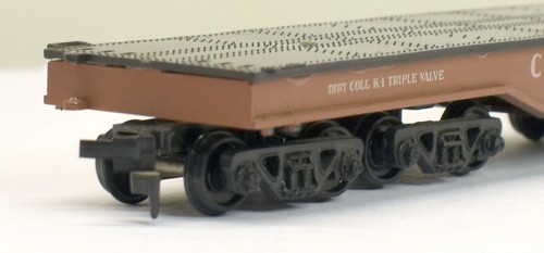 ROUNDHOUSE HO Scale C&NW 50' 200 Ton Flat Car #48051 16 Wheel - Picture 2 of 8