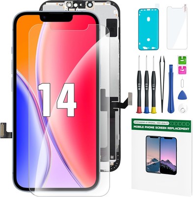 IPhone 14 Screen Replacement Kit 6.1'' LCD Display 3D Touch Full HD Digitizer