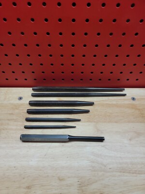 Proto Professional NOS Drift Tapered Line Up Assorted Steel Punch Set See Info