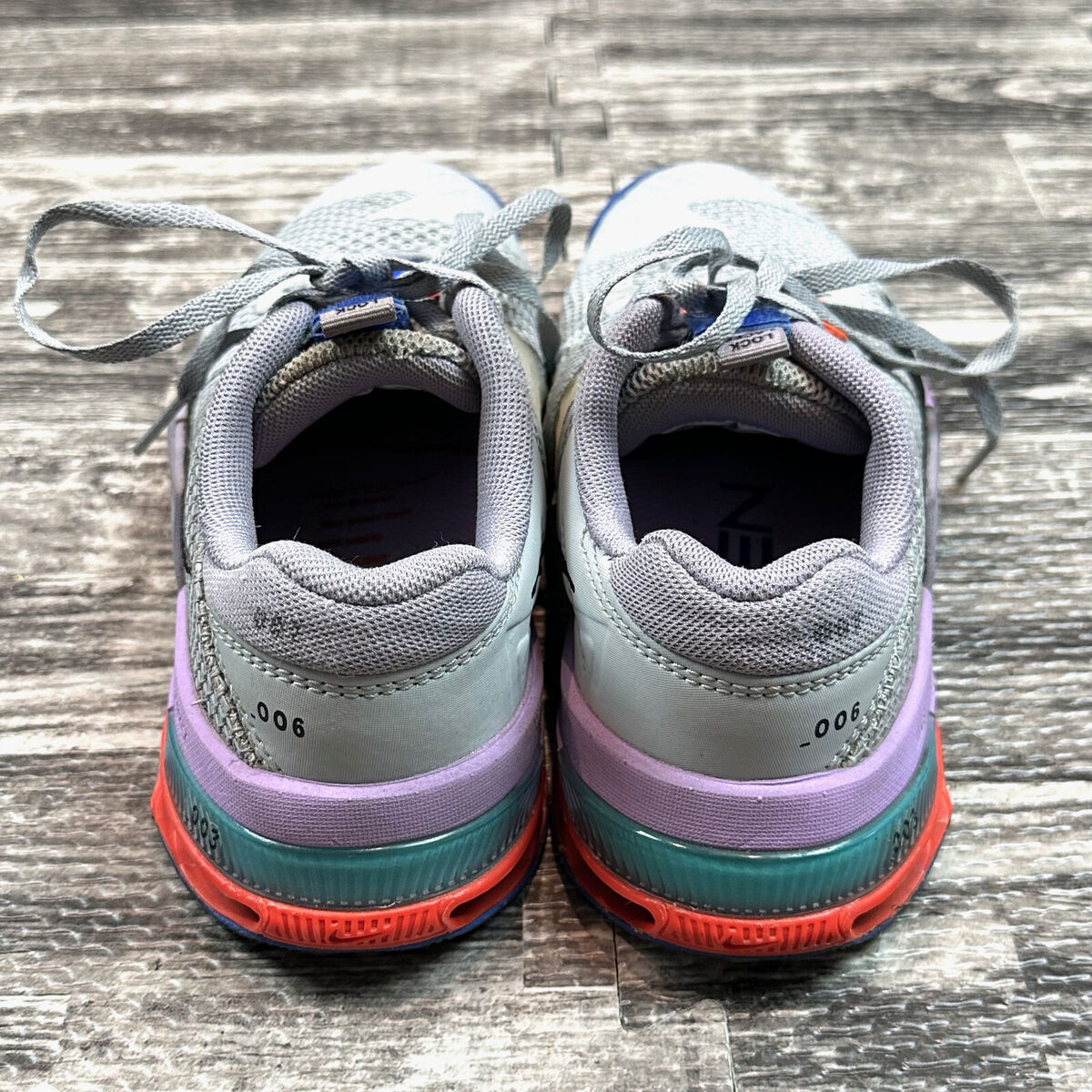 Nike Metcon 7 Light Smoke Gray Violet Haze Men's size 6 Nike Metcon 7 Light Smoke Gray Violet Haze Men's size 6