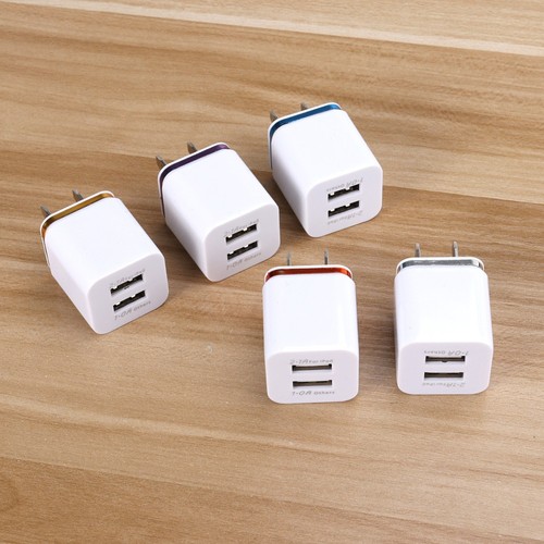 Phone Charger Rapid Charging Head Portable Rapid Charger Dual Usb Charger Block - 第 9/9 張圖片