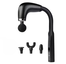 Powerful Black Deep Tissue Massage Gun Portable Neck Back Muscle Massager Pro