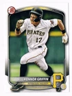 2025 Bowman Prospects Konnor Griffin #BP-86 Rookie RC Pittsburgh Pirates Card