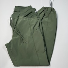 NEW Cherokee Infinity scrub pants Womens L Green Jogger Waistband Elastic hem