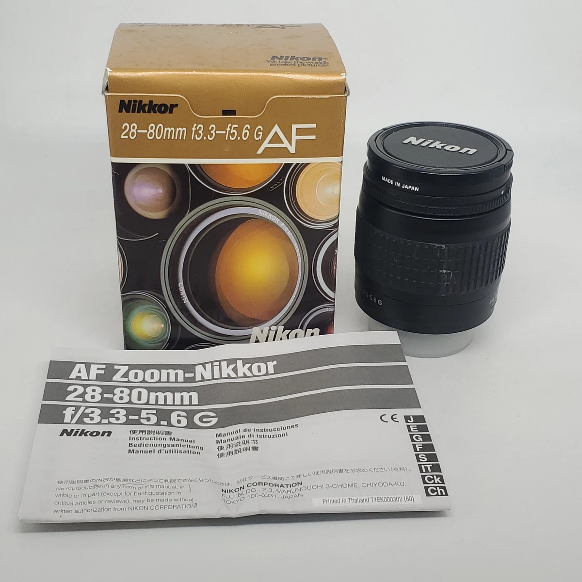 Nikon 28-80mm Focal Camera Lenses for sale | eBay