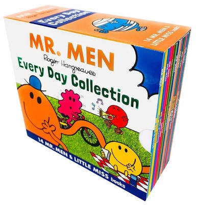 Mr Men and Little Miss Everyday Collection 14 Books Slipcase Set (Mr. Men Ma...