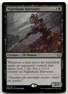 Nightshade Harvester 138/361 Foil Rare Commander Legends MTG
