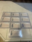 G.I. Joe Full Back File Cards lot of 10 Mail Away Set Uncut Arah.