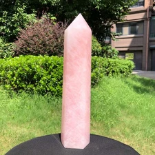 4.59LB Large Natural Powder Crystal Column Wand Obelisk Mineral Healing 2029