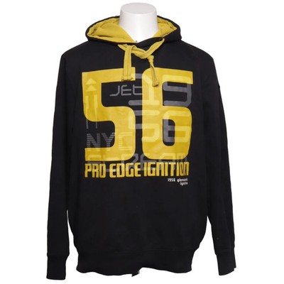 Area Sixty Two, Kapuzenpullover, Größe: XL, Schwarz/Gelb, Print, Herren #OYy