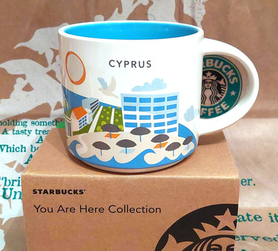 Starbucks Coffee Mug/Becher CYPRUS/Zypern, YAH-Serie, NEU i.OVP-Geschenk-BOX!!!