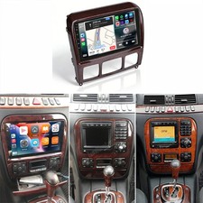 Android 15 Autoradio GPS Navi Apple CarPlay F&uuml;r Mercedes S/CL Klasse W220 W215