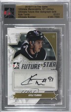 2010-11 ITG Ultimate Memorabilia 10th Edition Gold 1/1 Kyle Turris Auto 0c3