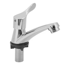 Fdit 2in Water Faucet Sink Bathroom Kitchen Single Handle Washing Machine Tap