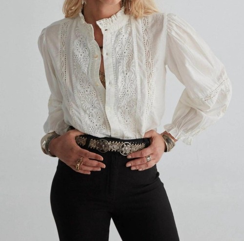 Maison Hotel Emmanuelle Blouse Size M