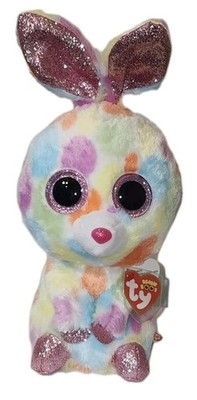 Ty Large Plush Beanie Boos   BLOOMY the Easter Bunny Rabbit Medium 9-11 '' MWMTs