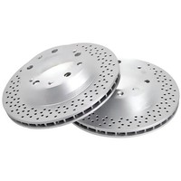 2 Bremsscheiben Gelocht Ø 299 Mm 24 Mm A.B.S. FüR U.A. Porsche 911