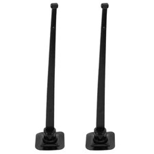 2 Pcs Boat Flag Pole Holder Yacht Flagpole Base Convenient Bracket