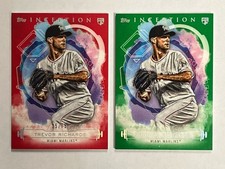 2019 Topps Inception Trevor Richards RED RC SP /75 & BONUS Green!! #45 White Sox