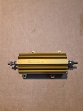 RESISTENCIA DE ALIMENTACIÓN DALE, herida de alambre, RE80G16R2, 120W, 16,2 OHM, 1%, NOS.