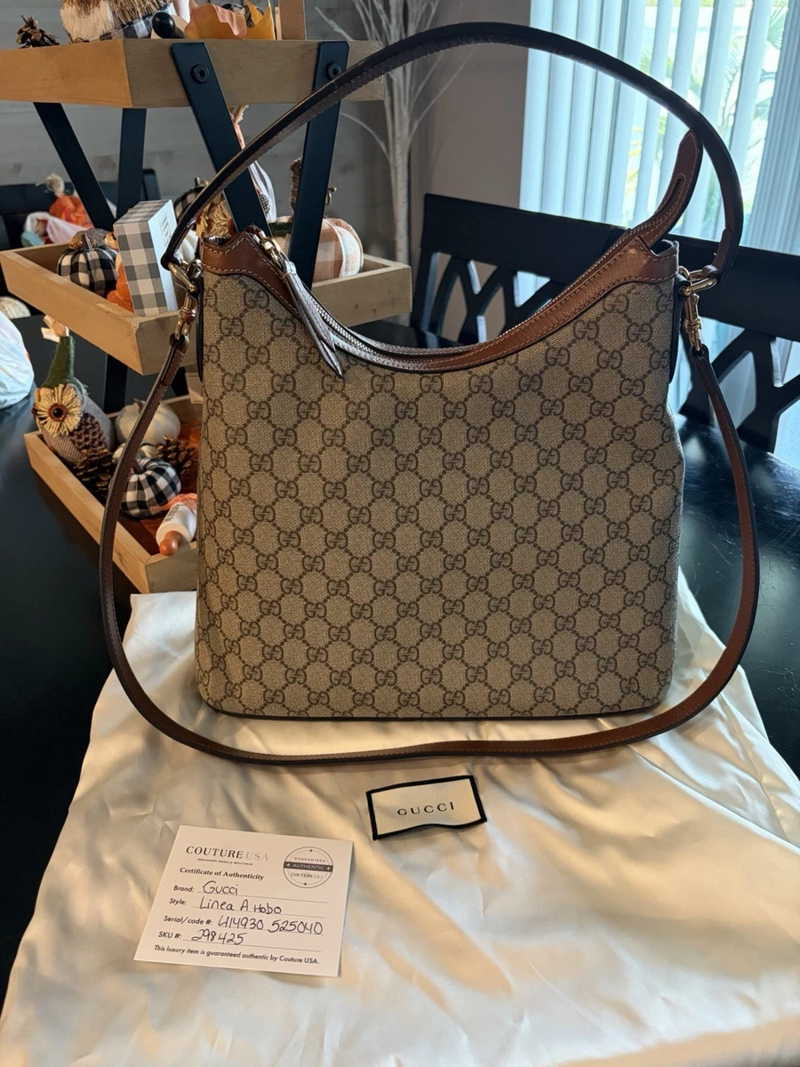 Gucci Hobo Handbags & Bags Leather Exterior for Women for sale | eBay