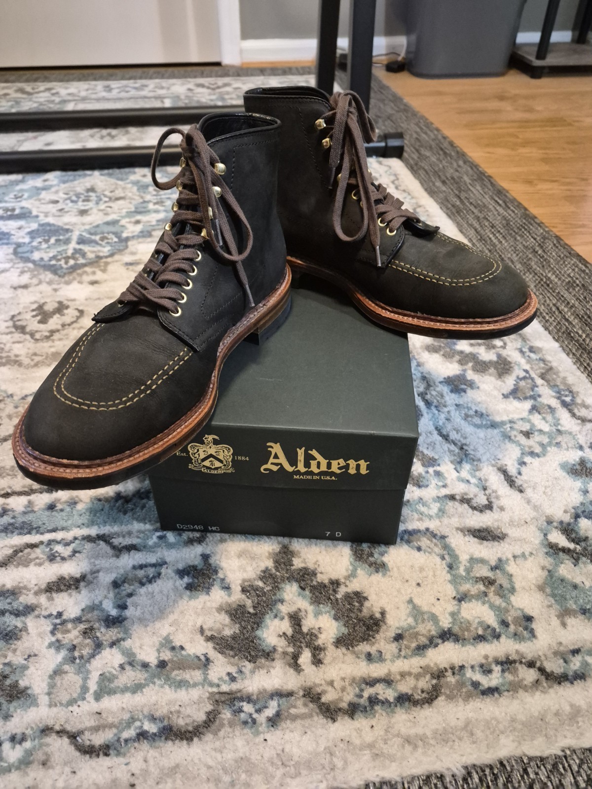 Alden D2948HC Earth Chamois Indy Boot