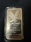 10 oz silvertowne bar .999 fine silver sealed
