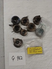 9 ASSORTED CLOCK MAINSPRINGS