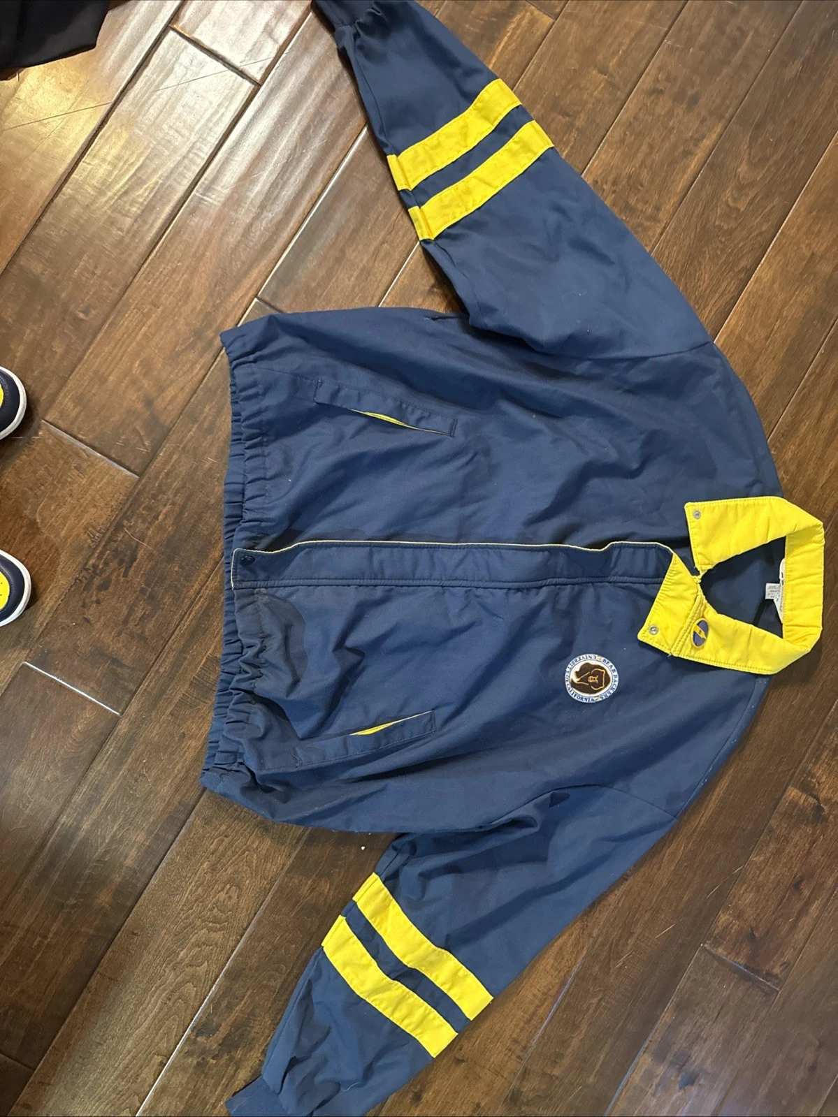 Vintage Dunbrooke Windbreaker XL UC Bodega Marine Laboratory California USA
