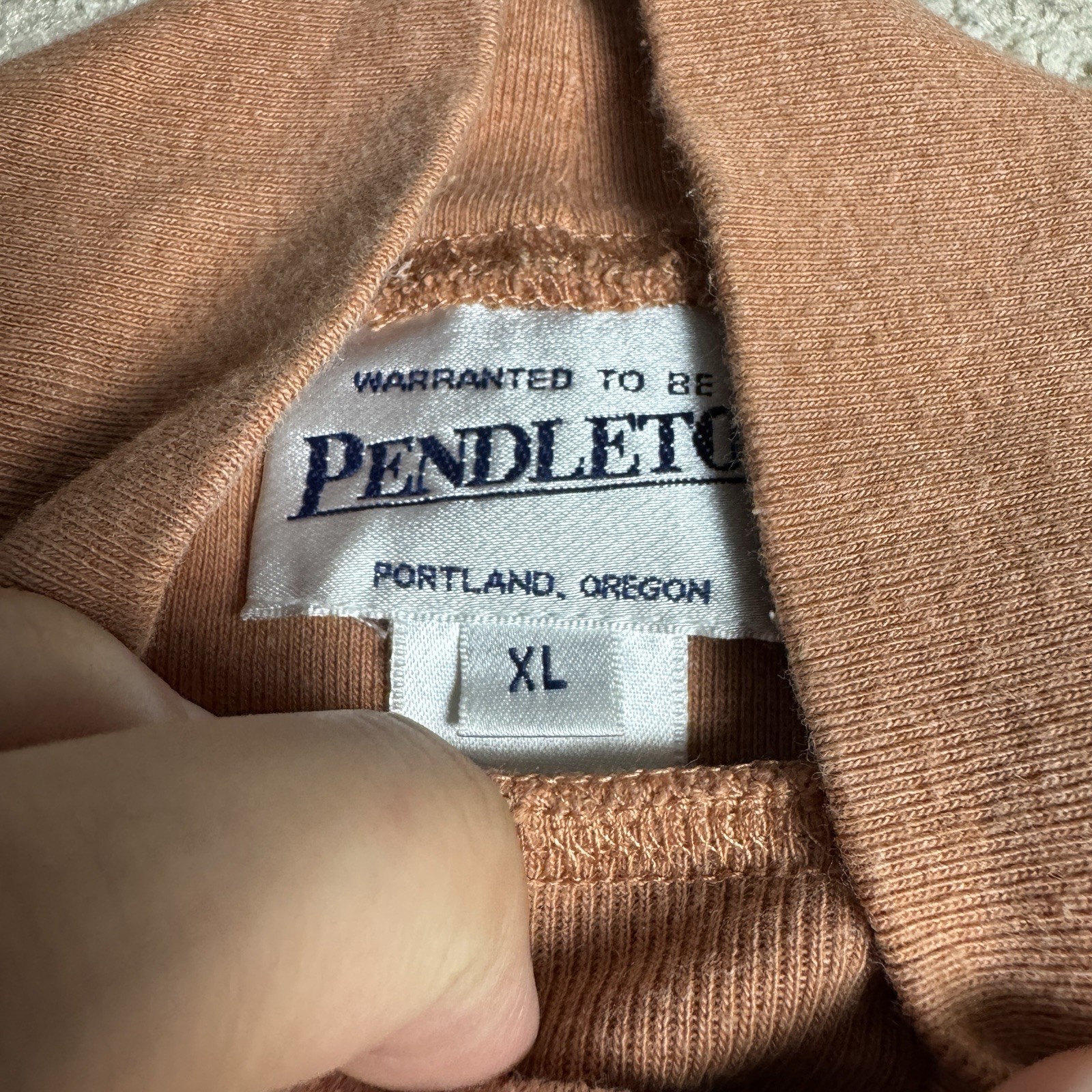 Pendleton Womens Mock Neck Lightweight Sweatshirt… - image 2