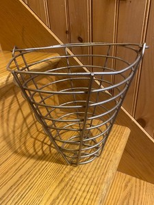 Large Range Golf Ball Zinc Basket  11 "x9"x4"- held 75 golf balls  BIN $9