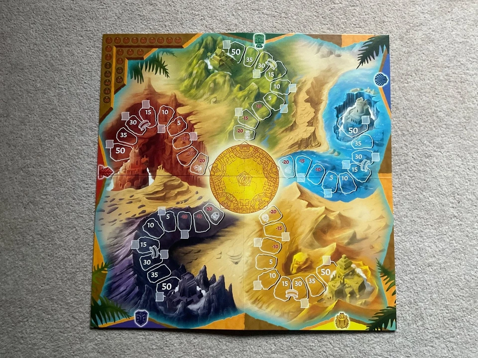 Lost Cities The Board Game Reiner Knizia Kosmos 2014 Classic Game - Complete VGC - Image 3 of 4