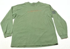 Vintage Abercrombie & Fitch T-Shirt Mens Medium Avalanche Zone Green Y2K