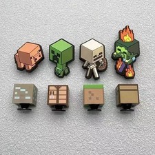 Minecraft Jibbitz Charms Crocs 8-Pack NEW