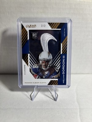 2015 Panini Clear Vision - Melvin Gordon RC Nike Swoosh 2/2 Patch