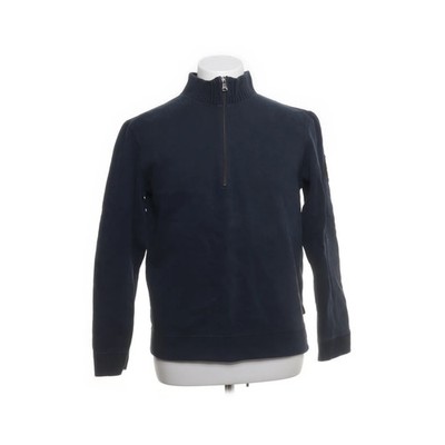 Boss Hugo Boss, Strickpullover, Größe: L, Blau, Baumwolle, Einfarbig #CoD