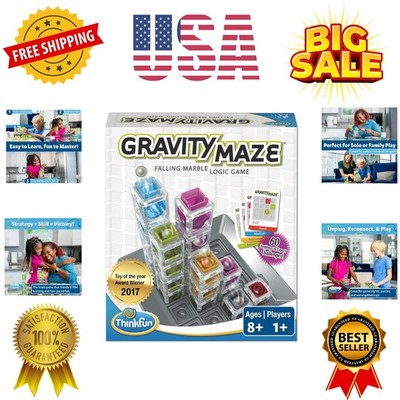 Gravity Maze - Falling Marble Logic Game - Challenging STEM Toy for Kids 8-12...